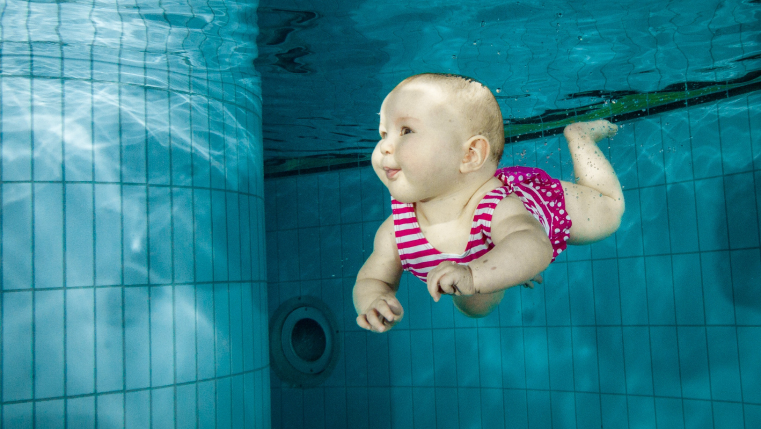 Nauka pływania niemowląt Poznań
